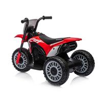 akumuliatorinis vaiku motociklas - Vaikiškas elektrinis motociklas Milly Mally HONDA CRF 450R, raudonas (Red) - 13 nuotrauka