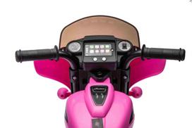 vaikiskas elektrinis paspirtukas - Elektrinis motociklas Chopper INDIAN, Pink - 10 nuotrauka