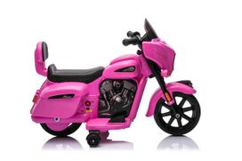 vaikiskas elektrinis paspirtukas - Elektrinis motociklas Chopper INDIAN, Pink - 17 nuotrauka