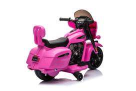 vaikiskas elektrinis paspirtukas - Elektrinis motociklas Chopper INDIAN, Pink - 18 nuotrauka