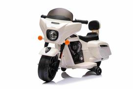 vaikiskas motociklas - Elektrinis motociklas Chopper INDIAN, White - 7 nuotrauka