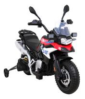 elektromobiliai vaikams bmw - Elektrinis motociklas BMW F850GS, raudonas - 4 nuotrauka