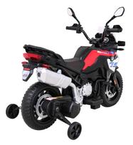 elektromobiliai vaikams bmw - Elektrinis motociklas BMW F850GS, raudonas - 6 nuotrauka