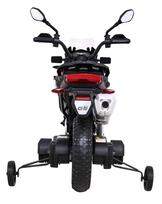 elektromobiliai vaikams bmw - Elektrinis motociklas BMW F850GS, raudonas - 8 nuotrauka