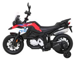 elektromobiliai vaikams bmw - Elektrinis motociklas BMW F850GS, raudonas - 12 nuotrauka
