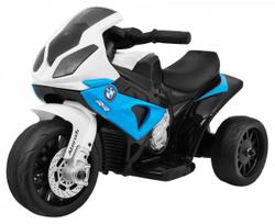 elektromobiliai vaikams bmw - Vaikiškas elektrinis motociklas Ramiz BMW S1000 RR Mini, mėlyna/balta/juoda - 2 nuotrauka
