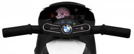 elektromobiliai vaikams bmw - Vaikiškas elektrinis motociklas Ramiz BMW S1000 RR Mini, mėlyna/balta/juoda - 3 nuotrauka