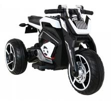 triratis elektrinis vaikams - Vaikiškas elektrinis motociklas Ramiz Future, balta/juoda - 6 nuotrauka