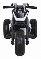 triratis elektrinis vaikams - Vaikiškas elektrinis motociklas Ramiz Future, balta/juoda - 11 nuotrauka