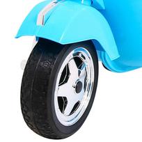 vespa vaikiska - Vaikiškas elektrinis motoroleris Ramiz Vespa, juoda/žydra - 2 nuotrauka
