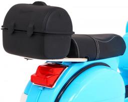 vespa vaikiska - Vaikiškas elektrinis motoroleris Ramiz Vespa, juoda/žydra - 5 nuotrauka