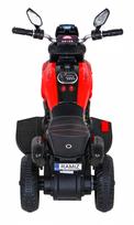 vaikiskas motociklas - Elektrinis vaikiškas motociklas Ramiz Fast Tourist, raudonas - 8 nuotrauka