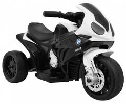 ramiz bmw - Vaikiškas elektrinis motociklas Ramiz BMW S1000 RR Mini, balta/juoda - 3 nuotrauka