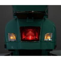 elektromobiliai vaikams super - Milly Mally Vaikiškas elektrinis motoroleris Vespa GTS Super, mėtinė (Mint) - 4 nuotrauka