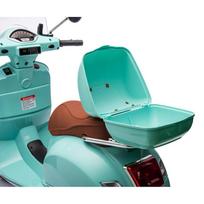 elektromobiliai vaikams super - Milly Mally Vaikiškas elektrinis motoroleris Vespa GTS Super, mėtinė (Mint) - 9 nuotrauka