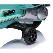 elektromobiliai vaikams super - Milly Mally Vaikiškas elektrinis motoroleris Vespa GTS Super, mėtinė (Mint) - 11 nuotrauka