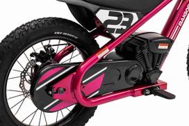 elektriniai motociklai - Elektrinis motociklas BAIGOR 23 PRO, Pink - 6 nuotrauka