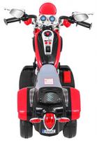 triratis elektrinis vaikams - Vaikiškas elektrinis motociklas NightBike Chopper, raudonas - 5 nuotrauka