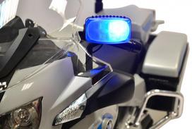 police motociklas - Vaikiškas Elektrinis Motociklas - 6 nuotrauka