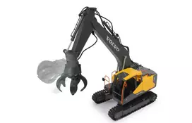volvo modeliukai - Jamara RC ekskavatorius Volvo EC160E 2.4GHz - 5 nuotrauka
