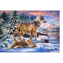 puzzle castorland - Castorland Puzzle Wolfish Wonderland 500pcs - 2 nuotrauka