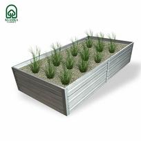 pakelta lysves klasika - Pakelta lysvė Klasika Garden 90x190x20 cm, cinkuota - 5 nuotrauka