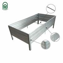 pakelta lysves klasika - Pakelta lysvė Klasika Garden 90x190x20 cm, cinkuota - 6 nuotrauka