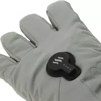 slidinejimo pirstines - Glovii Heated Ski Gloves S Gray - 3 nuotrauka