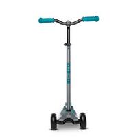 triratukas paspirtukas - Micro Maxi Deluxe Pro vaikiškas triratukas pilkos spalvos MMD088 - 2 nuotrauka