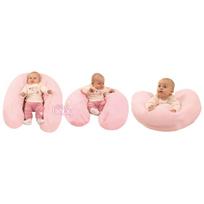 pagalves - Maitinimo pagalvė Ceba Baby Duo Physio Brown Leaves, ruda/balta - 5 nuotrauka