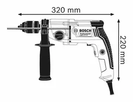 bosch sds plus perforatoriai - Elektrinis perforatorius Bosch GBM 13-2 RE, SDS-Plus, 750 W, kartoninėje pakuotėje - 5 nuotrauka
