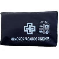 vaistineles deklas - Pirmosios pagalbos rinkinys plastikiniame dėkle (nauja sudėtis), 1 vnt. - 4 nuotrauka