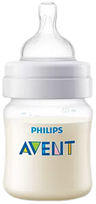 philips avent buteliukas 125 ml - Philips Avent Anti-Colic buteliukas SCY100/01, 125 ml, 0 mėn., skaidri/balta - 3 nuotrauka