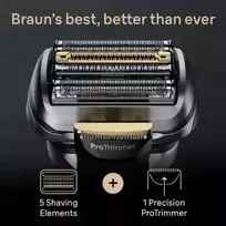 barzdaskute braun series 9 - Braun Series 9 PRO+ 9525s + PowerCase - 7 nuotrauka