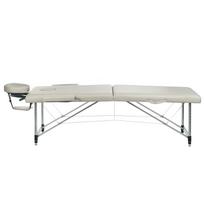 masazo stalai - Sulankstomas masažo stalas BEAUTY SYSTEM ALU 2 GREY - 7 nuotrauka
