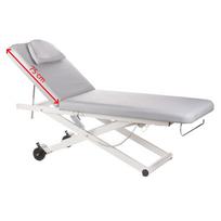 flizelinas - Beauty System Elektrinis masažo stalas COSMETOLOGY MASSAGE TABLE 1 MOTOR Baltas - 2 nuotrauka