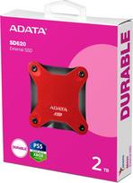 2tb usb - ADATA External SSD SD620 2TB Red (Raudonas) - 3 nuotrauka