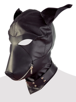 fetisui - Fetish Collection Imitation leather dog mask moteriška fetish apranga - 3 nuotrauka