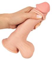 naturalios odos - Nature Skin ns Dildo with movable skin 20 realistiškas dildo - 4 nuotrauka