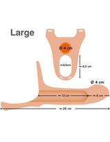 strapon penis - You2Toys Silikono dirželis +5cm vidutinis Strap-On - 3 nuotrauka