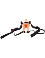 strapon penis - You2Toys Silikono dirželis +5cm vidutinis Strap-On - 6 nuotrauka