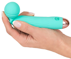 masazuoklis wand - Cuties Mini Vibrator Green 2.G Mini vibratorius - 2 nuotrauka