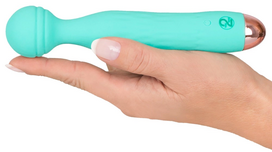masazuoklis wand - Cuties Mini Vibrator Green 2.G Mini vibratorius - 3 nuotrauka