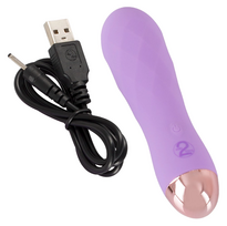 vibratoriai moterims - Cuties Mini Vibrator Purple2.G Mini vibratorius - 2 nuotrauka