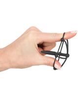 narvai - You2Toys Varpos kaištis su galvutės narvu, Juodas (Black) - 4 nuotrauka