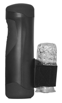 masturbatoriai vyram - Masturbatorius The Handy 1.1 Juodas (Black) - 4 nuotrauka