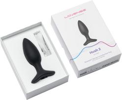 lovense hush - Lovense Hush 2 - išmanus analinis kaištis (Juodas) - 2 nuotrauka