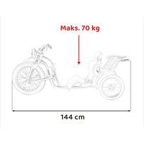 vaikiskas elektrinis kartingas - Ramiz Drift Bike 21, Rožinė (Pink) - 3 nuotrauka