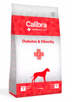 vistiena - Sausas šunų maistas Calibra Veterinary Diets Diabetes & Obesity, vištiena/kalakutiena, 12 kg - 2 nuotrauka