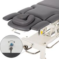 terapiniai stalai - Stacionarus masažo stalas Evero X7 ERGO Touch Core Gray - 15 nuotrauka